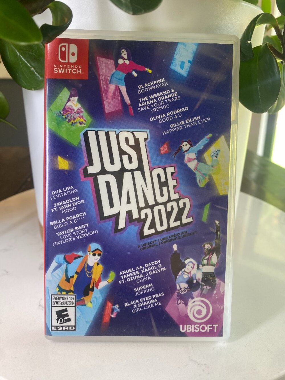 Just Dance 2022 Nintendo Switch Ubisoft Complete CIB Taylor Swift Beyonce